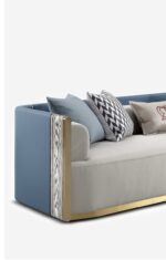 Кожаный диван ELEGANCE премиум-класса с каркасом из массива березы — фото 4